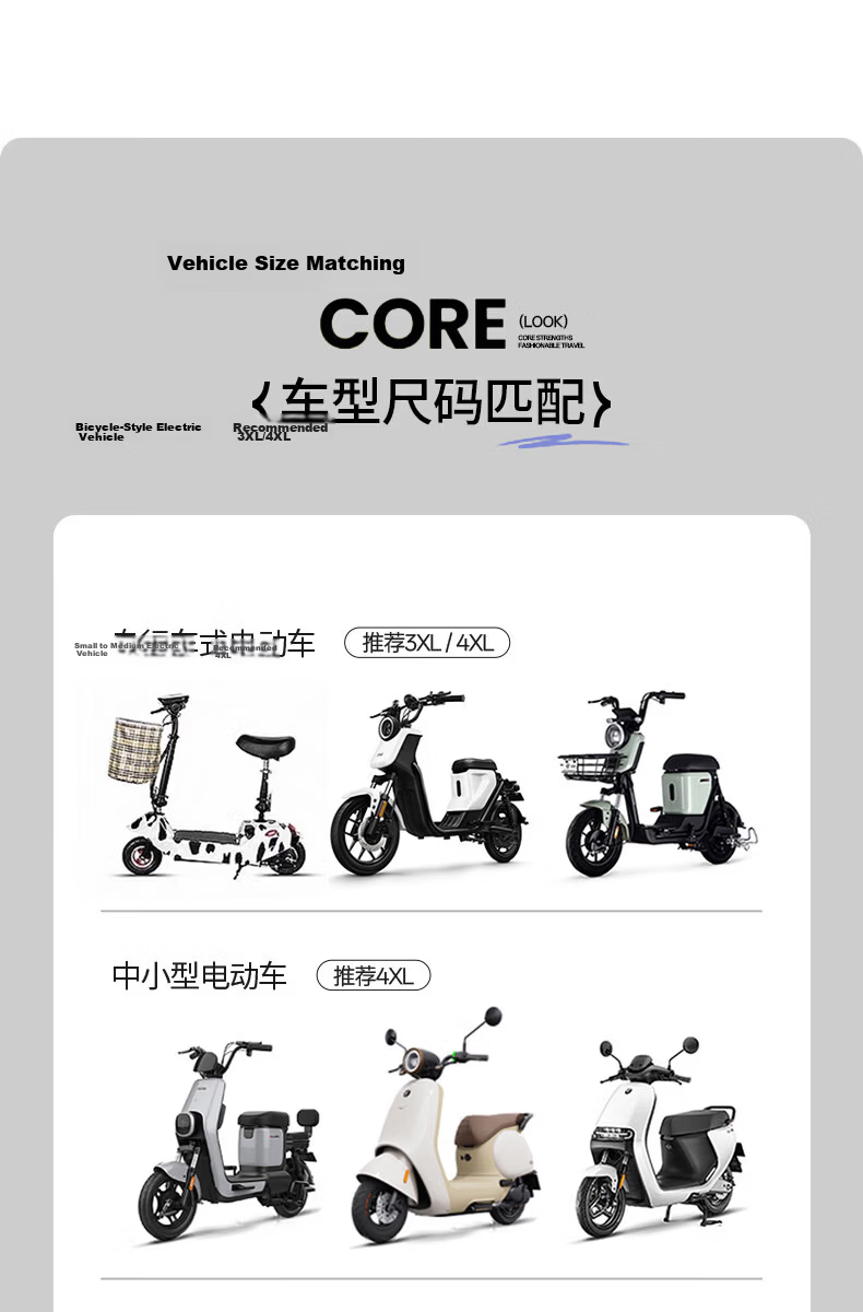Beimei Electric Scooter Raincoat, Single-Person, Extra Large And Thick, Long Style, Full-Body Protection against Heavy Rain, Specially Designed for Cycling 13