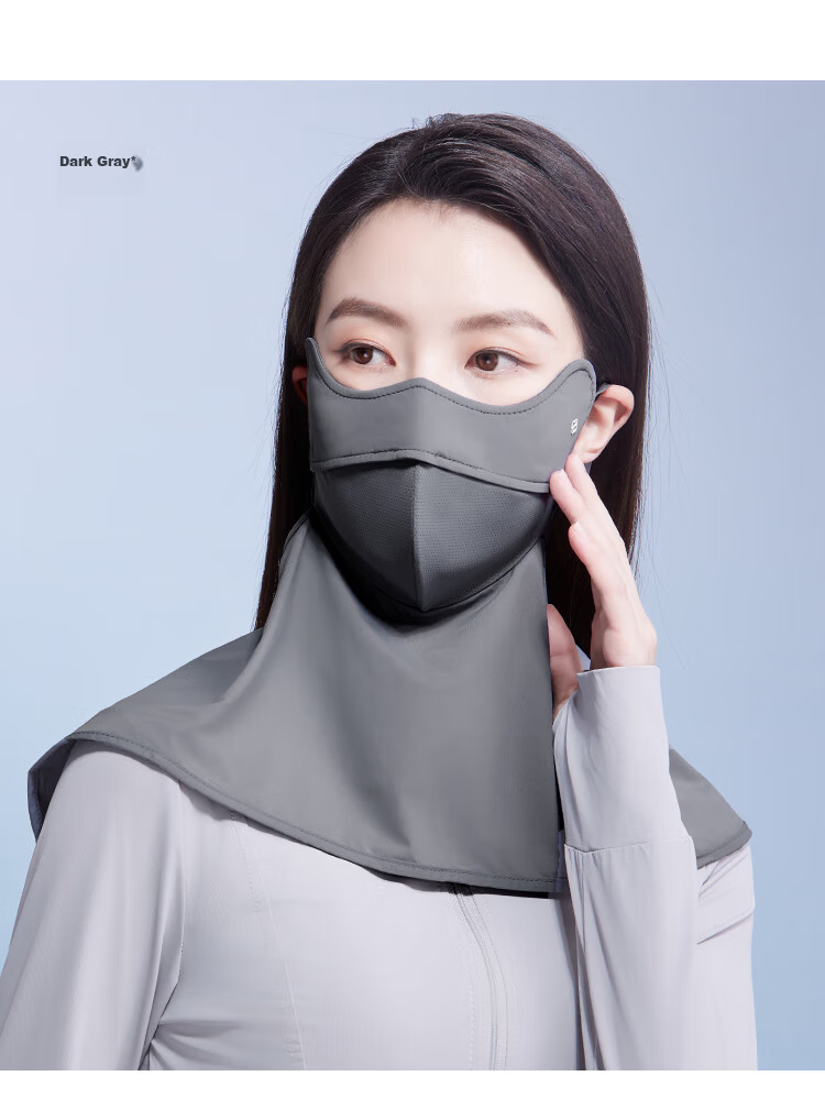 Hodo Women's UPF50+ Sunscreen Face Mask Summer Cooling Breathable Sun Protection Neck Guard UV Protection Face Bikini 19
