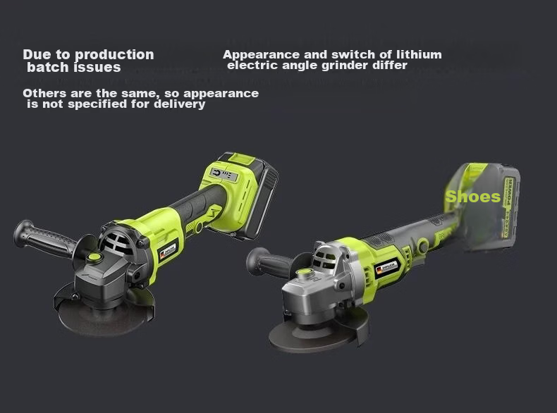 Zhipu Brushless Cordless Angle Grinder Lithium Battery High Power Cutting Machine Small Household Electric Hand Grinder Polisher 28