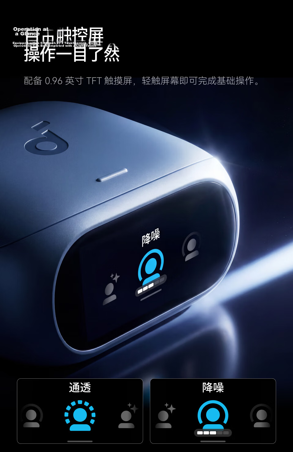 ANKER Anker Noise Cancelling Pro Wireless Bluetooth Earphones Clear Call Active Noise Cancelling Bluetooth 2026 Latest AI Sound Restoration Guinness Certified Blue 26