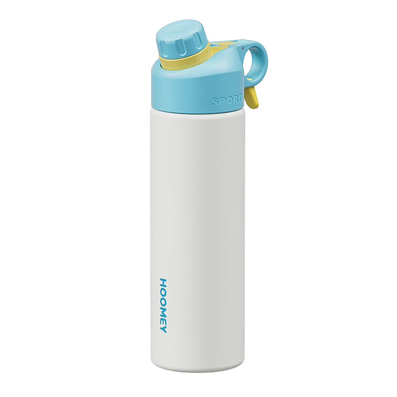 HOOMEY Spray Water Bottle Insulated Straw Cup for Boys and Girls Ages 6-12 Student School Sports Spray Bottle