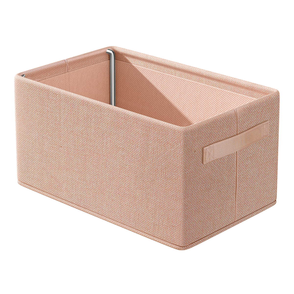 Baicaoyuan Fabric Storage Box, Clothes And Pants Organizer, Underwear Drawer Divider, Multi-Layer Sorting Compartment, Medium Size, Gray