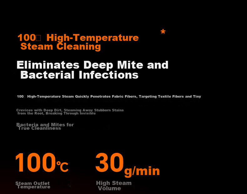 Supor Fabric Cleaning Machine [100° High-Temperature Steam Wash] Multifunctional Steam Cleaner High-Temperature Wash and Vacuum Sofa Carpet Air Conditioner Multifunctional Whole-House Cleaning 30BS Gr 7