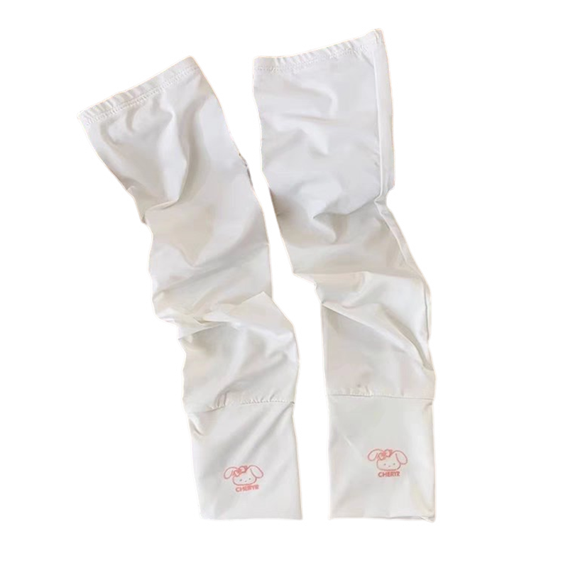 FitonTon Cooling UV Protection Arm Sleeves for Women Summer Driving Cycling Sunshade Breathable Loose Anti-UV Sleeves
