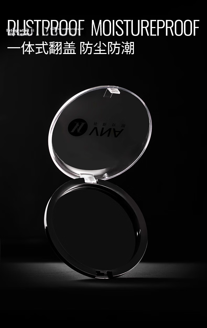 VNA Nipple Cover Storage Box Portable Round Dustproof and Pressure-Resistant Travel Organizer Case Storage Box 3