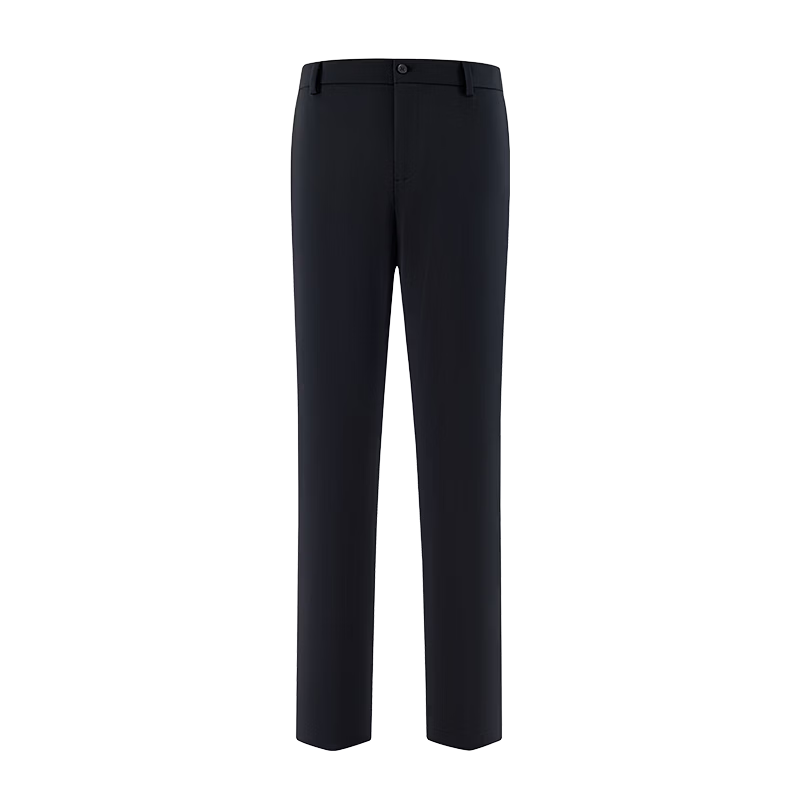 Ouding [Lycra Linen] First Class High Elastic Casual Pants Changmai Air Comfortable Wrinkle-Free Trousers Ink-Dyed Gray 31