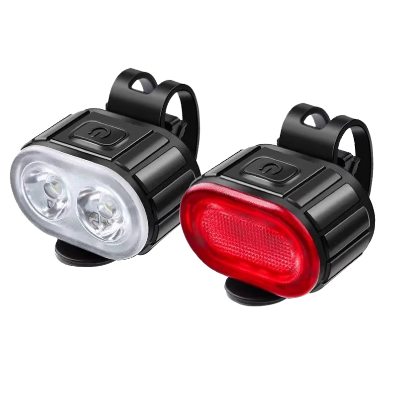 MOTIE Kids Bicycle Light High Brightness Night Riding Flashlight Mountain Road Bike Front and Rear Light Beginner Equipment Accessories