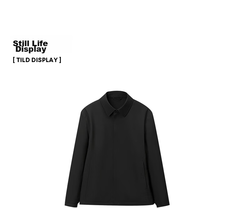 HLA Hailan Home Lingang Executive Men's 26 Square Collar Slim Fit Middle-aged Spring Jacket 7
