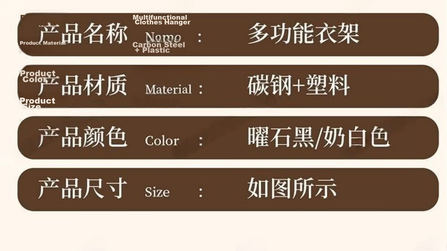 Jiajieshi Floor Standing Coat Rack Indoor Clothes Hanger Mobile Clothes Drying Rack Home Bedroom Clothing Storage 1.5m Single Layer Black 17