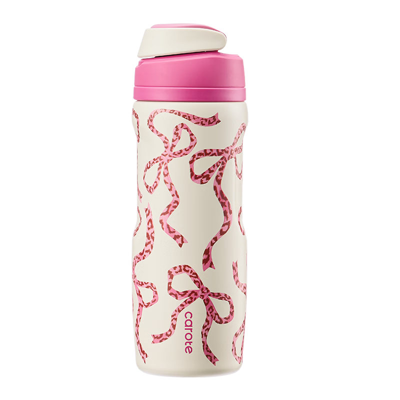Carrot Stainless Steel Insulated Large Capacity Water Bottle High-Value Portable Car Straw Sports Cooler Cup Men's Gift