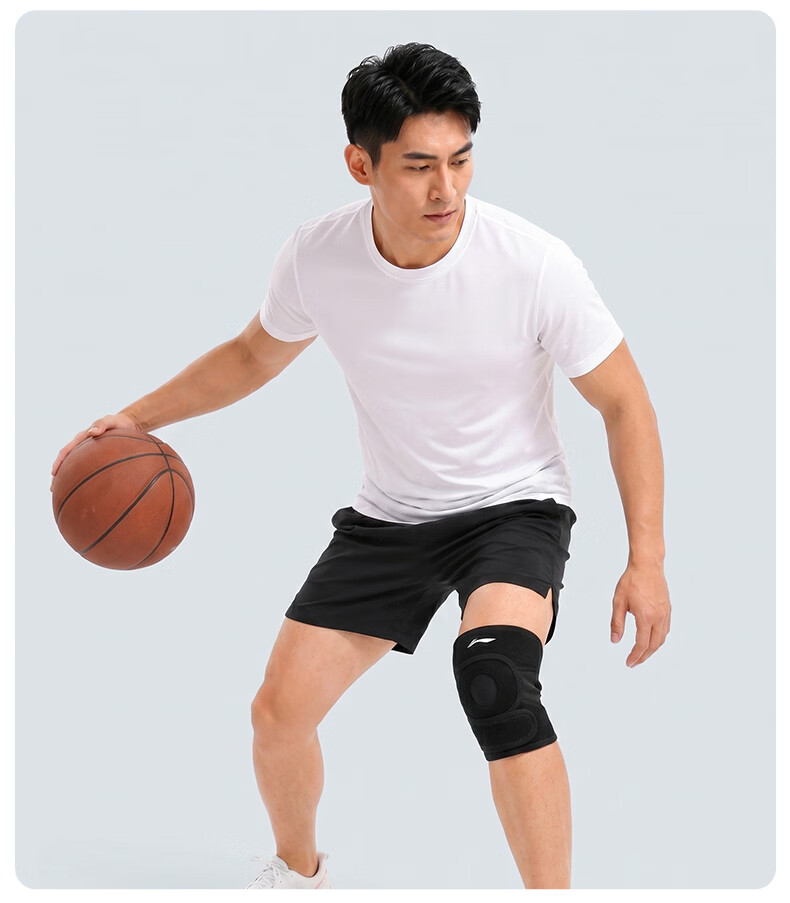 LI-NING Badminton Basketball Mountaineering Knee Pads Summer Thin Meniscus Basketball Tennis Protective Gear for Intense Sports 9