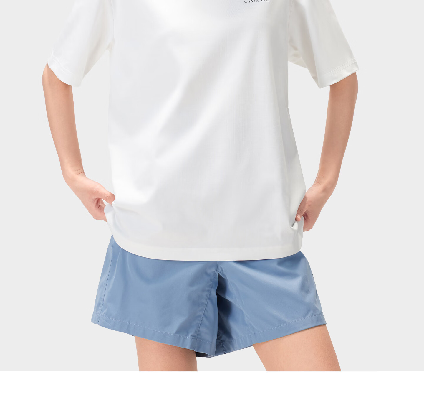 CAMEL Outdoor Quick-Dry T-Shirt Unisex Spring Summer 2026 Short Sleeve Breathable Sweat-Absorbing Cotton Hiking Mountaineering Sports Top 9032 33