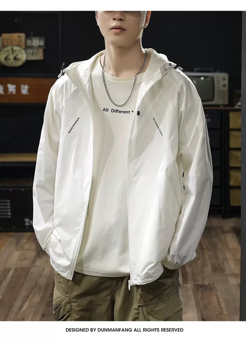 ROMON Outdoor Cooling Breathable Sunscreen Jacket Men 2026 New Summer UV Protection Thin Coat Trendy 12
