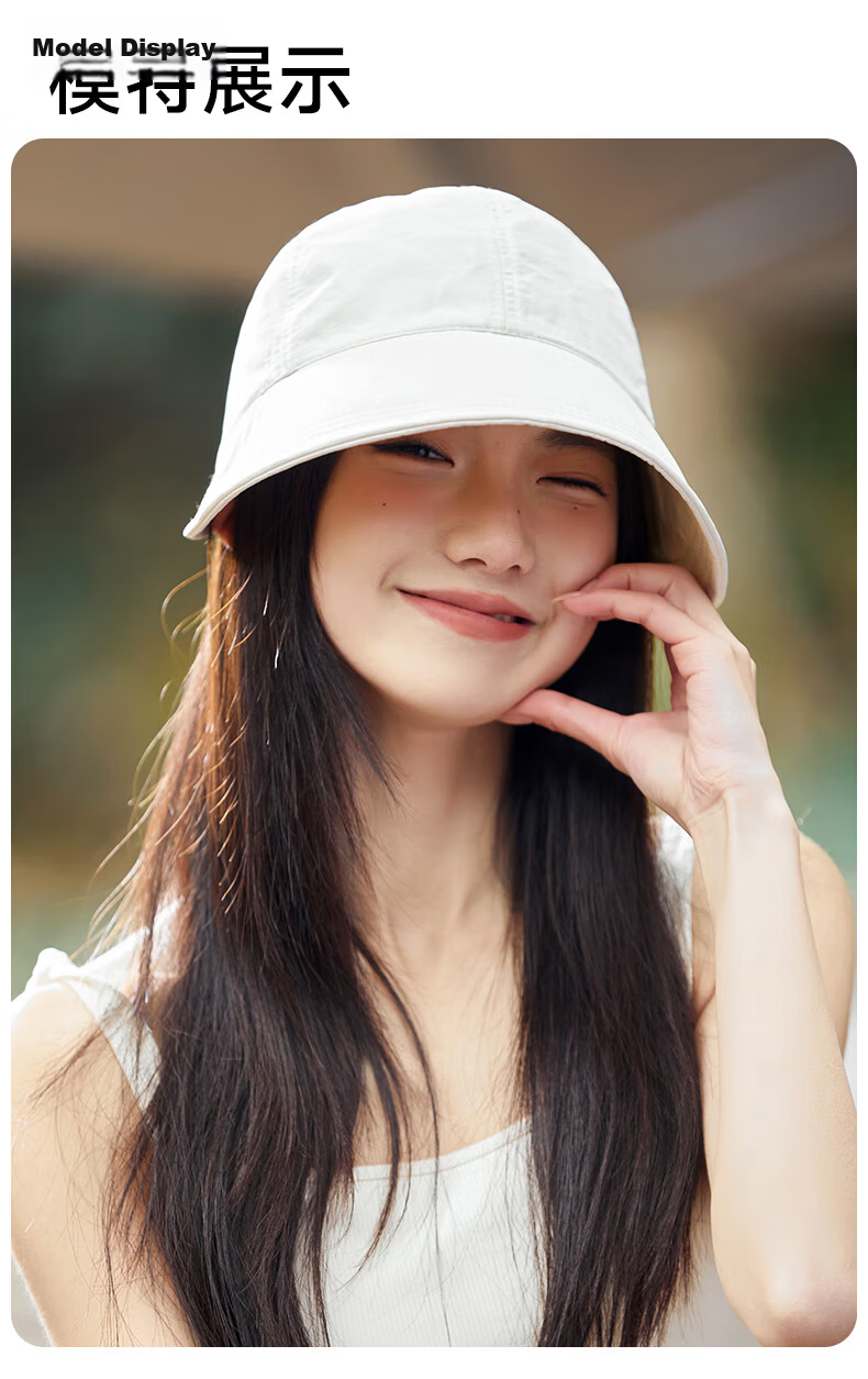 Miiow Women's Fisherman Hat Summer Sun Protection UV Shield Outdoor Mountaineering Foldable Visor Cap 16