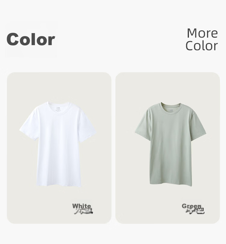 Hodo Forest Women's Round Neck Short Sleeve Antibacterial Quick-Dry Soft Sweat-Absorbing Non-Elastic Base Layer Shirt 16