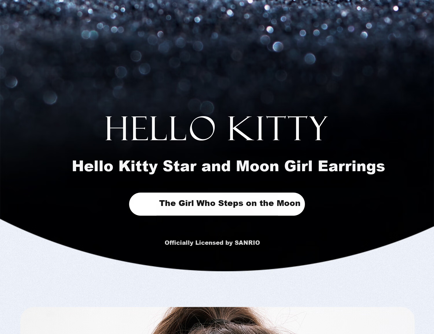 SANRIO Hello Kitty Silver Stud Earrings for Women Elegant Ear Jewelry Fashion Accessories Birthday Gift for Girls 2203 3