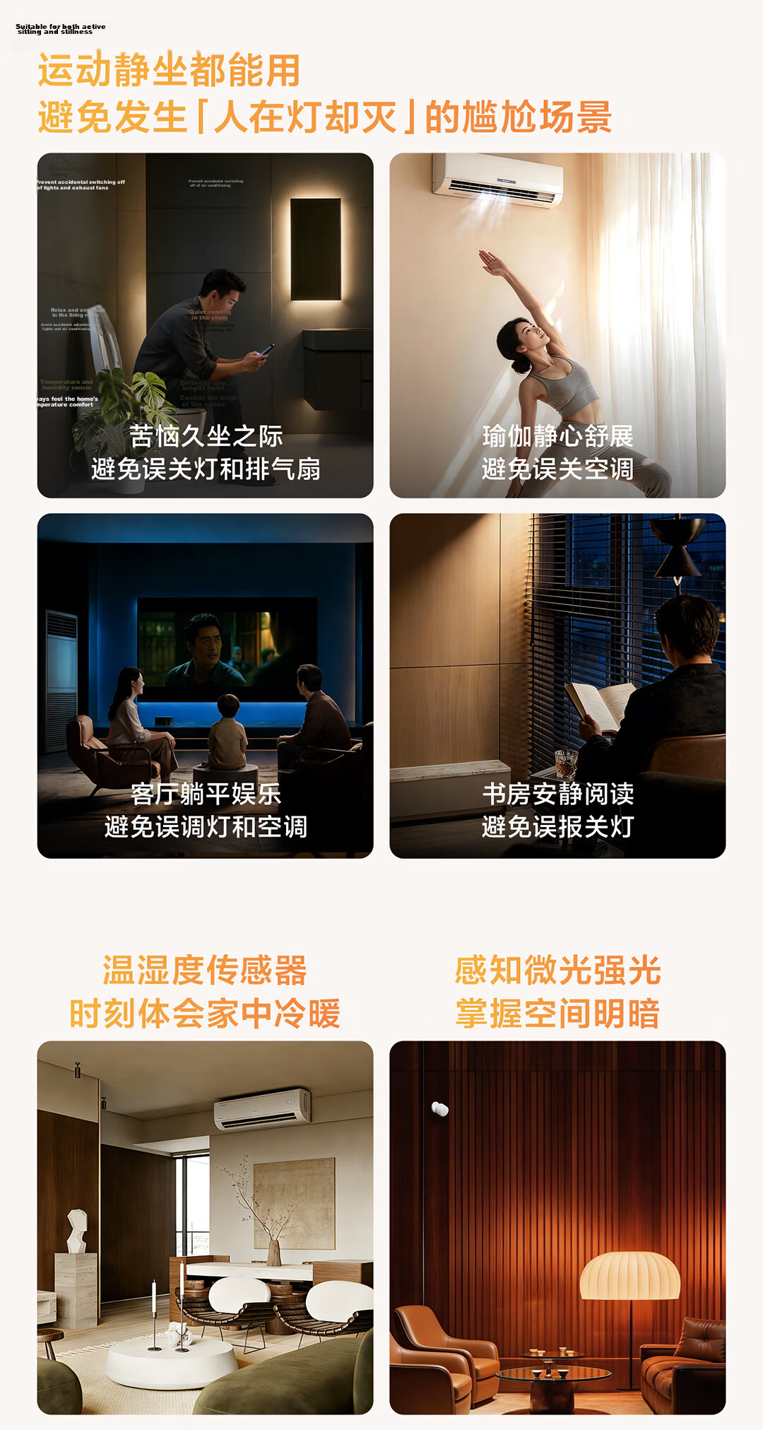 Aqara Lumi United Multi-Dimensional AI Human Presence Sensor FP310 Compatible with Apple HomeKit 4