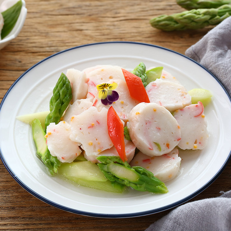 鱼极龙虾球160g鱼糜50%+飞鱼卵1.8%+火锅食材丸子麻辣烫关东煮配菜