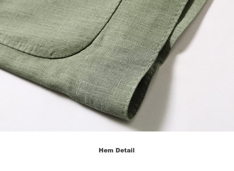 Shanshan [Natural Linen] Men's Spring Summer Thin Business Casual Blazer New Single Suit Jacket 27