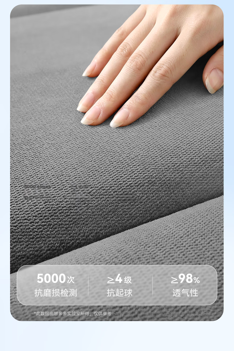 Huiduoduo Car Rear Seat Sleeping Mat Foldable Mattress Backseat Sleeping Aid Travel Cushion Support 8