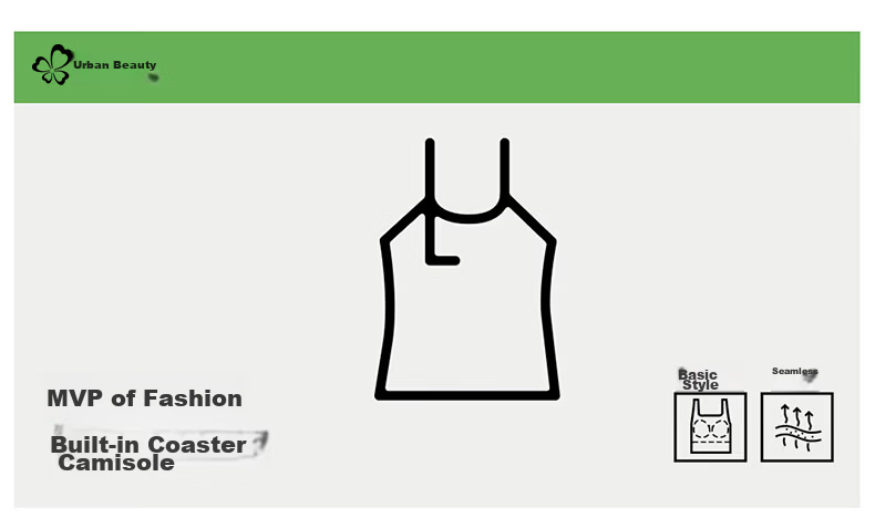 Urban Beauty Women's Modal Camisole Summer Thin Padded Breathable Cool Tank Top 1