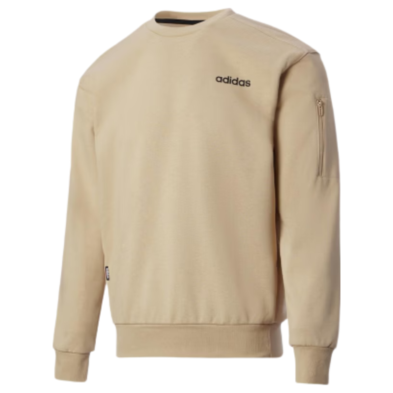 Adidas Men's Pullover Comfortable Trendy Sports Knitted Crewneck Sweatshirt JF3221