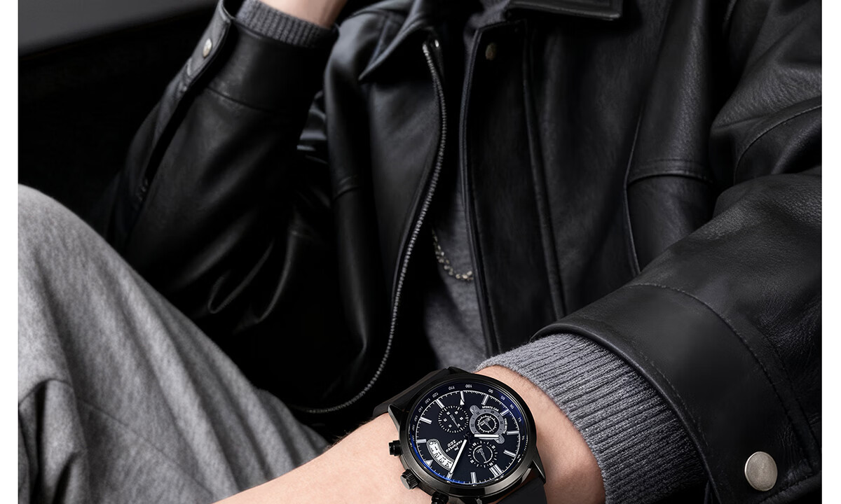 ZGO Men's Watch for Students Mechanical Style Silent Quartz Exam Watch Birthday Gift for 18-Year-Old Boys 26