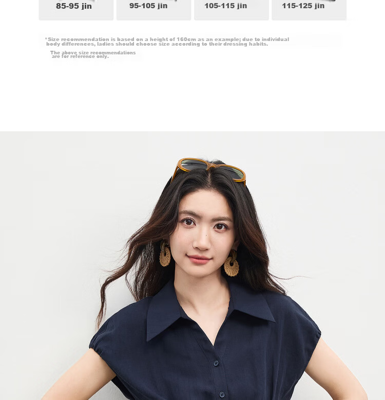 Shangdu Bila Linen Tencel Commuter Shirt Women Spring Summer Printed Tie Pleated Waist Slimming Blouse Turn-down Collar Top 7