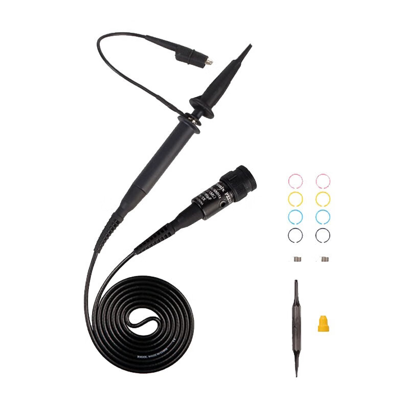 TEKTRONIX P2221 Oscilloscope Voltage Passive Probe (1X/10X Switchable, 200MHz) with 1-Year Warranty