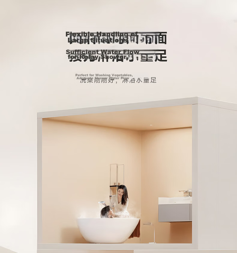 ARROW Shower Head Rainfall Bathroom Cedar Gray High Pressure Large Shower Head AE58144SPG 9