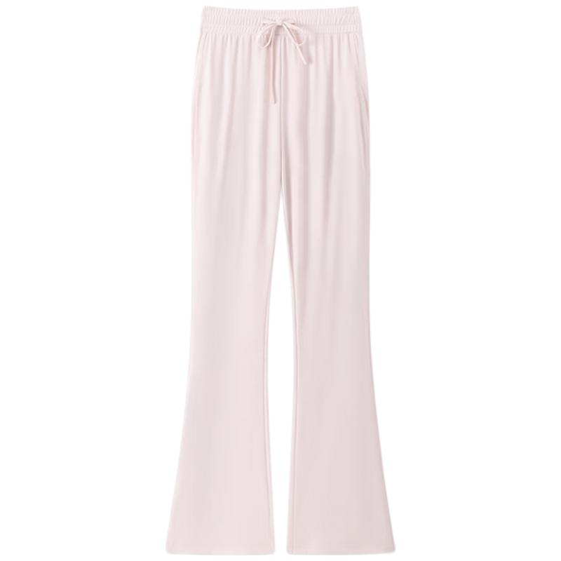 Baleno Women's Summer Sun Protection Cooling Flared Pants New Ice Silk Bell-Bottom Pants Outdoor Fitness Sports Casual Yoga Pants