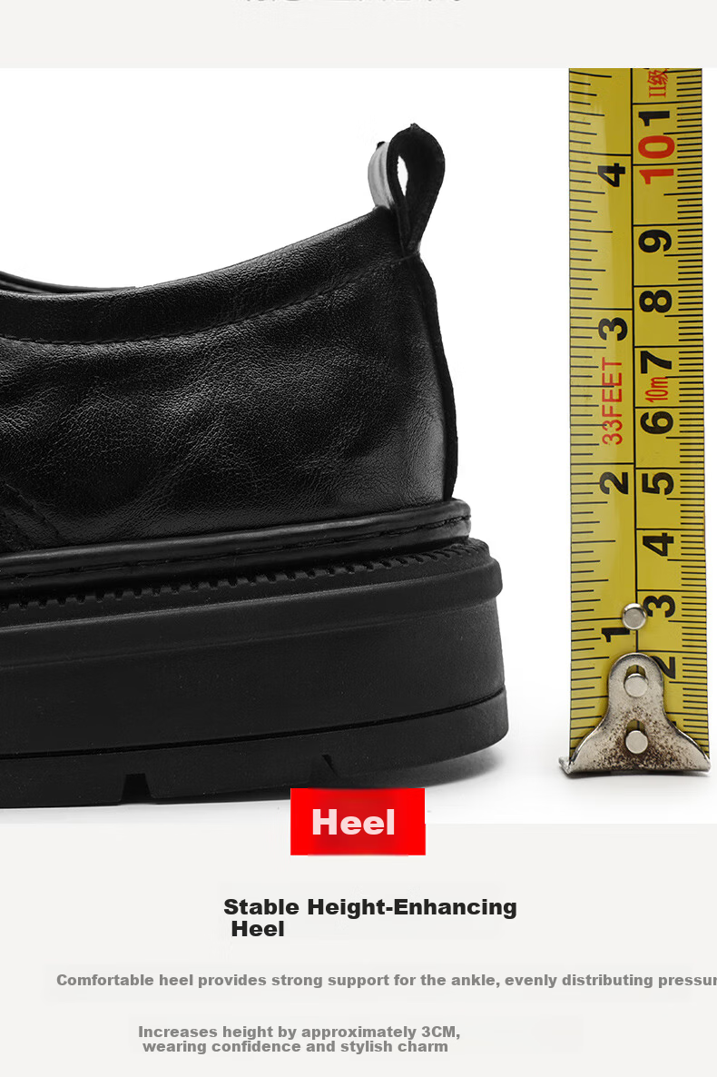 Bull Family New Men's Leather Shoes Business Casual British Style Spring Autumn Groom Wedding Formal Shoes 10