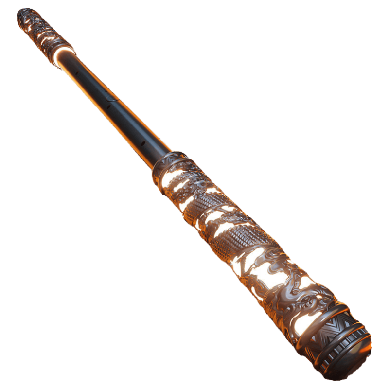 Miaobeile Kids Toy Boys Ruyi Golden Cudgel Automatic Telescopic Voice-Controlled Mythical Wukong 3-12 Years Old Birthday Gift for Boys