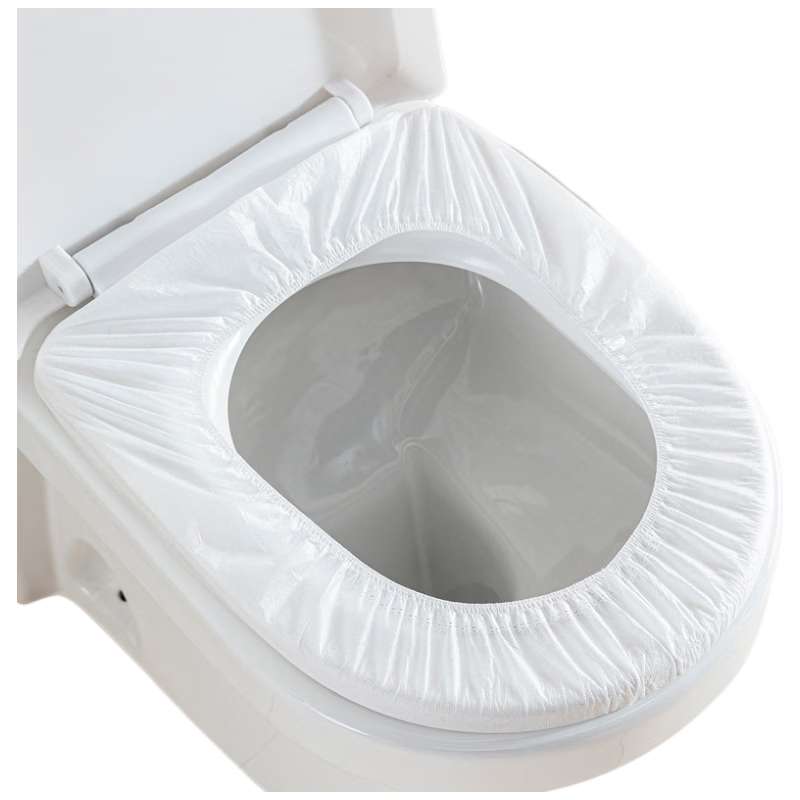 Home Maid Disposable Travel Toiletries, Toilet Seat Covers 50 Pieces, Individually Wrapped Waterproof Seat Protectors for Travel, Business Trips And Hotels