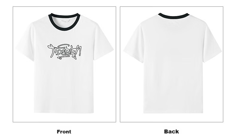 TonLion 2026 Summer Women's Embroidered Short Sleeve T-Shirt Casual Versatile Fashion High-End Comfortable Youthful Women's T-Shirt 16