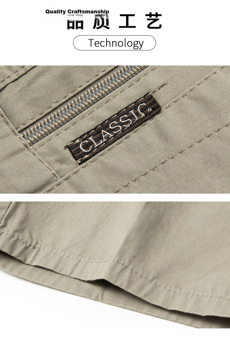Dickies Men's 3/4 Length Shorts 100% Cotton Casual Workwear 2026 Summer New Arrival 8