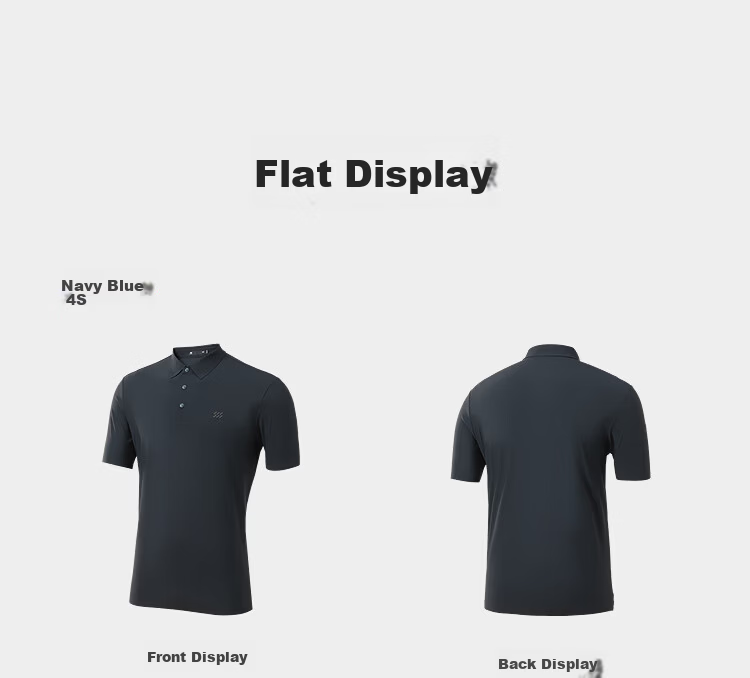 HLA Men's Short Sleeve Polo Shirt 26 Comprehensive Training Sportsday Summer Top 15