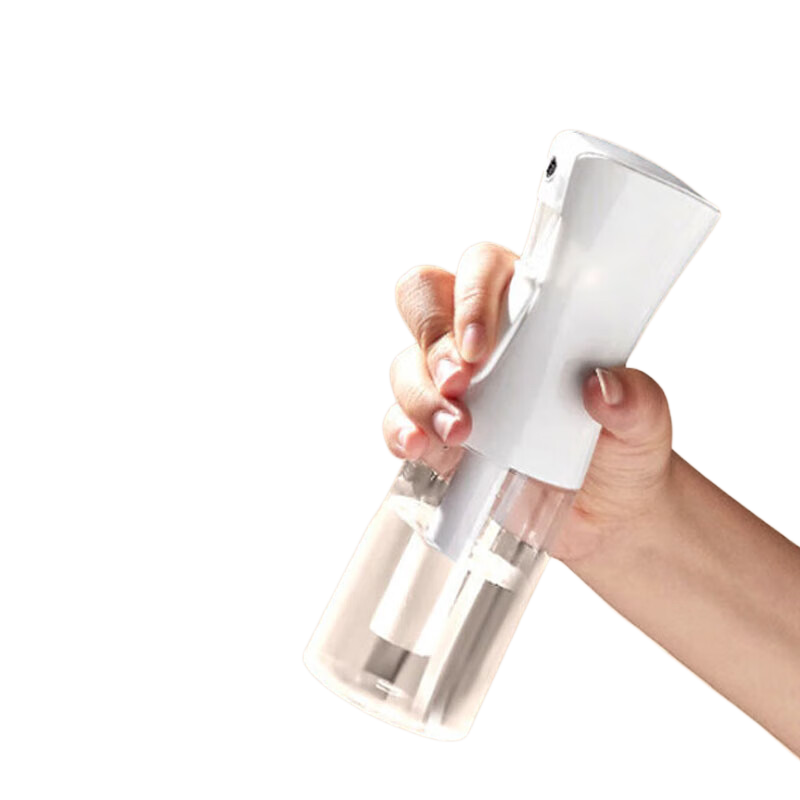 LiQing High Pressure Spray Bottle 200ml Large Capacity Ultra-Fine Mist Refillable Cosmetic Hydrating Empty Alcohol Bottle