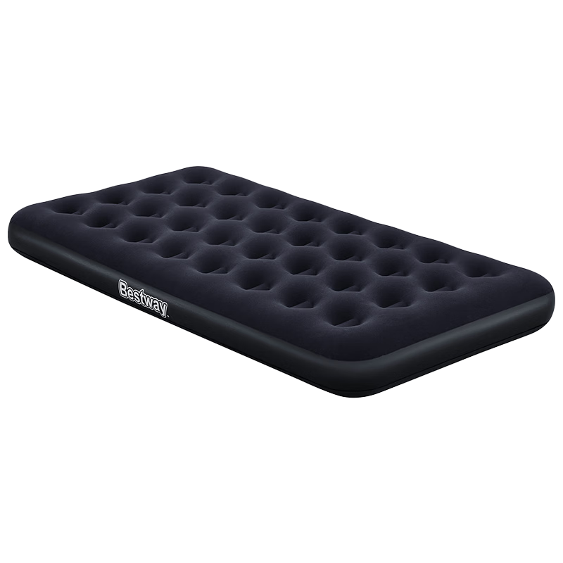 Bestway Skin-Friendly Folding Air Mattress Car Bed Single Extra Large Portable Rear Seat Sleeping Pad Without Electric Pump 67914