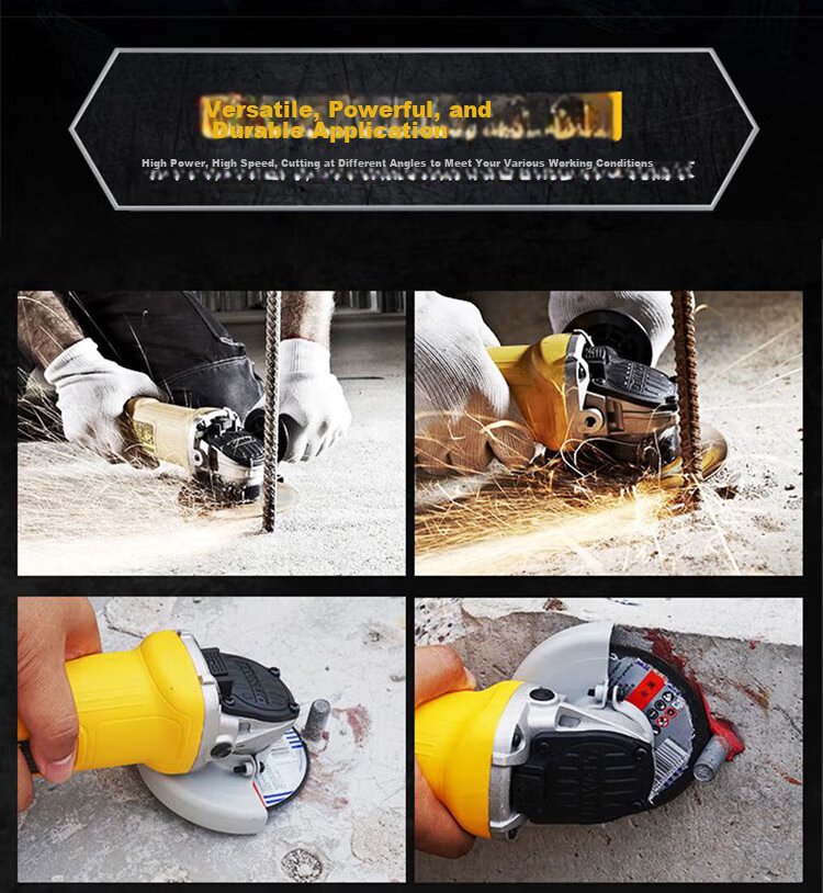 DEWALT Angle Grinder DWE8200T High Power Handheld 850W Industrial Electric Polisher 2