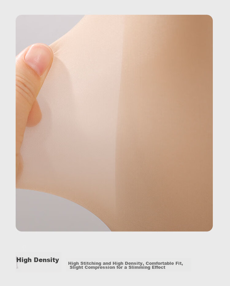 Afandi【Plus Size】Ultra-thin Bare Leg Magic Spring Summer Sheer Anti-Snag No-Crotch Tights Pantyhose 24