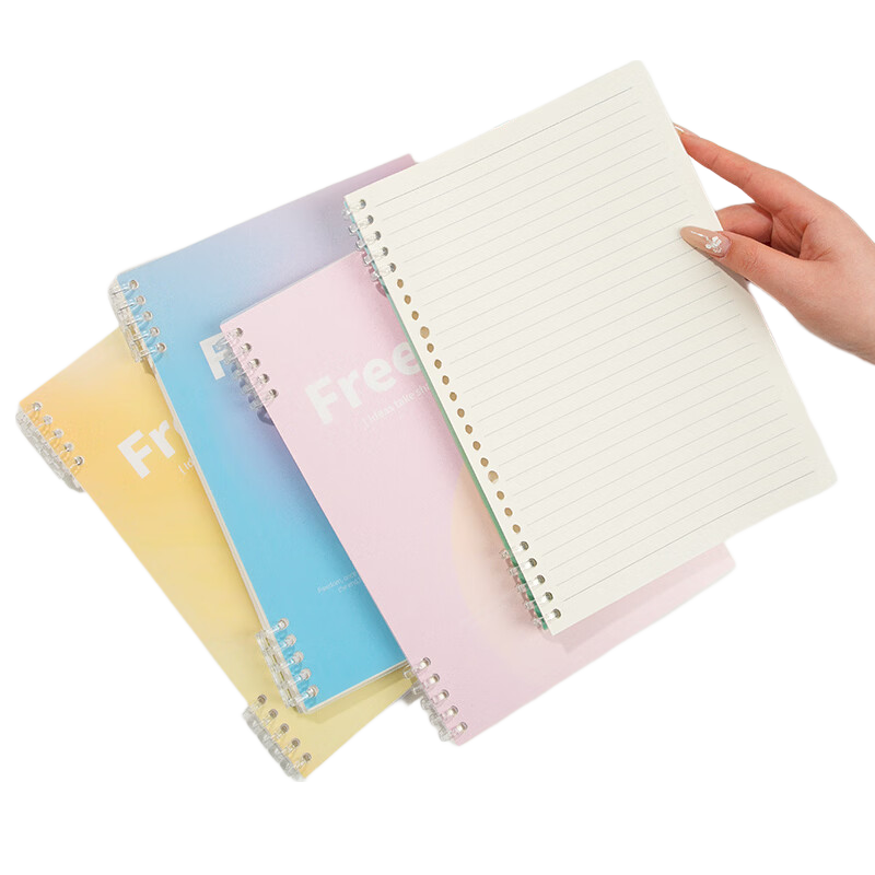 TENGXIONG Gaokao Graduation Gift 3-Pack B5 Loose-Leaf Notebooks Thickened Exam Mistake Spiral Notebooks Detachable Gradient High School Diary Journal