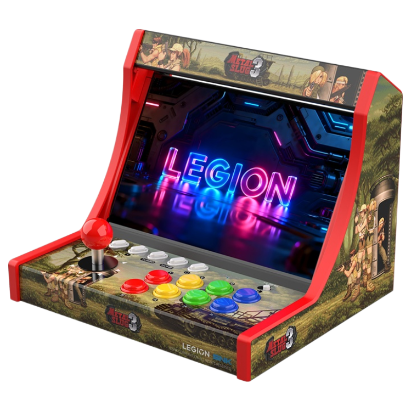 Lenovo Legion Y700 4th/5th Gen Tablet Custom Arcade Base Plug and Play Custom Turbo Function Simultaneous Charging and Playing SNK Collaboration Edition (Metal Slug)