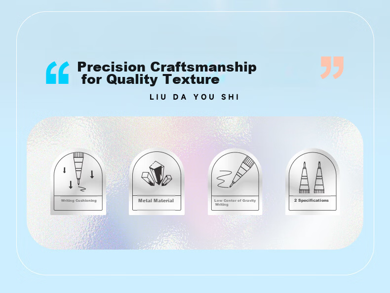 M&G Stationery 0.7mm Metal Mechanical Pencil Low Center of Gravity Break-Resistant Core Student School Exam Drawing Marking Office Use Random Single Pen AMPU6304A-A 2