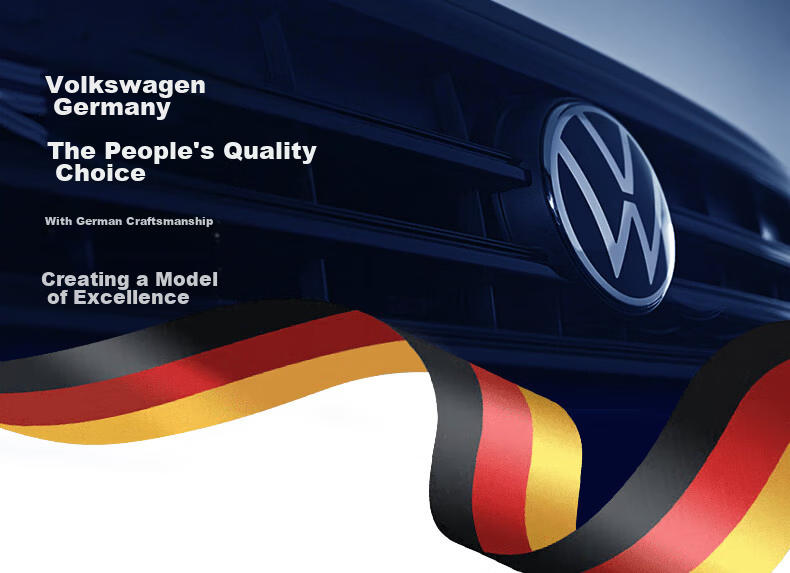 Volkswagen Germany Volkswagen Reading Glasses High-Definition Blue Light Blocking Glasses Men Premium Genuine Gift Brand Reading Glasses 629-150 1