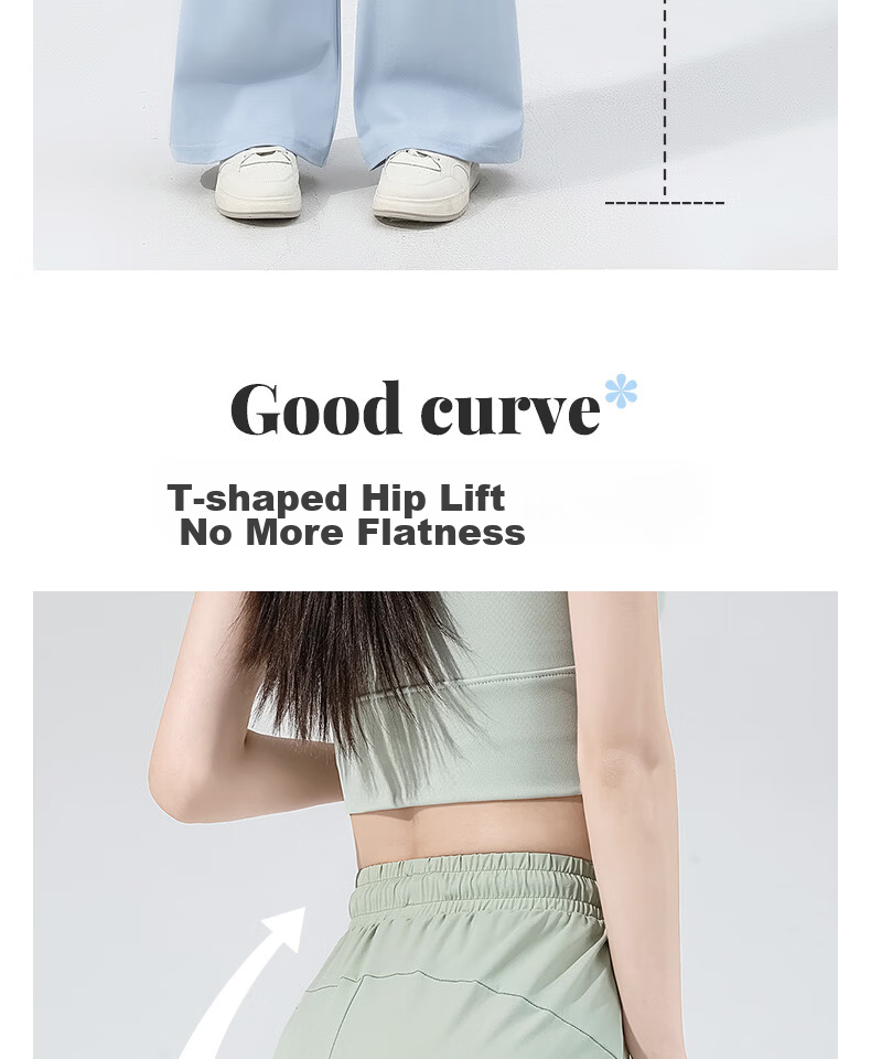 MINISO Women's Black Flared Pants Thin 2026 New Ice Silk Cooling Sun Protection Slim Fit Long Pants for Petite Summer 7
