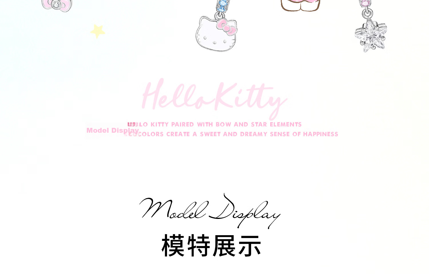 SANRIO Hello Kitty Dopamine Necklace for Women Niche High-End Birthday Gift for Girls 3230 10