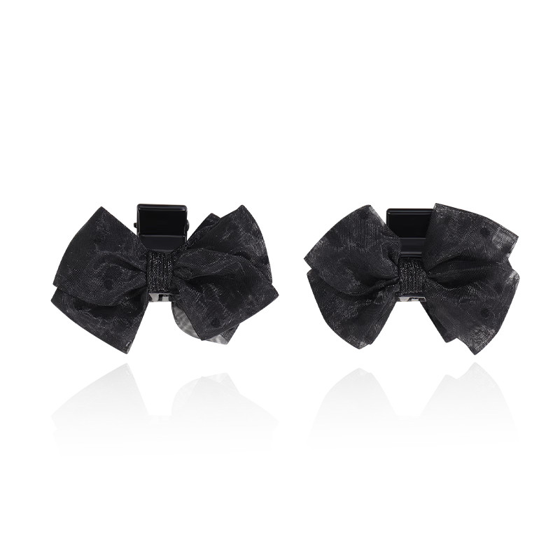 CHIMERA 2-Piece Bow Hair Claw Clips for Bangs and Side Hair, Princess Hair Clips for Women, Birthday Gift
