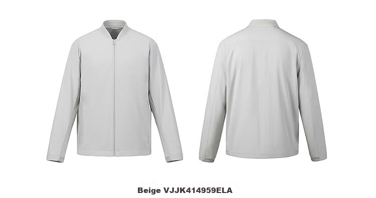 YOUNGOR Men's Spring New Baseball Collar Single Jacket Business Casual Commuting Versatile Outdoor Coat 414959E 22