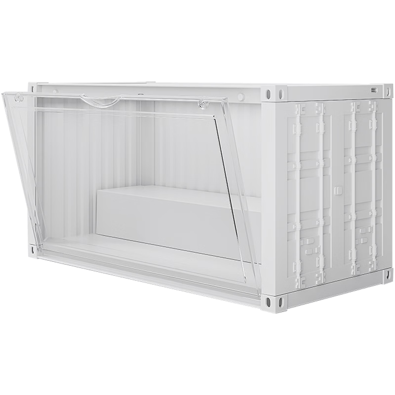 JEKO&JEKO Blind Box Display Case, Layered Transparent Action Figure Storage Box, Pop Mart Labubu Toy Display Stand, without Light Versio